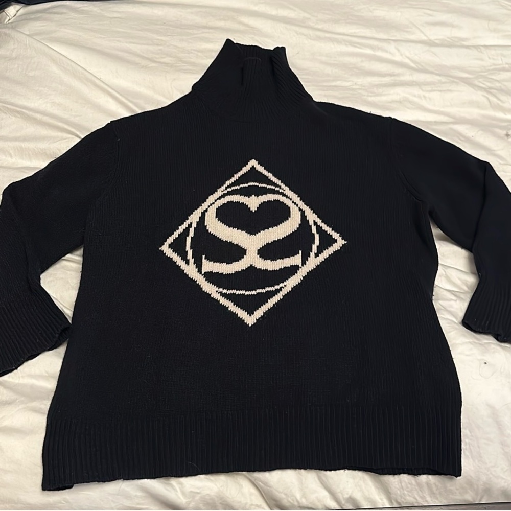 Sandro 7% Cashmere Turtle Neck (made in Italy)